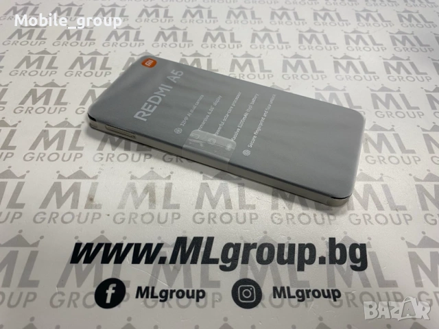 #MLgroup предлага Xiaomi Redmi A5 128GB / 4GB RAM Sandy Gold, нов.