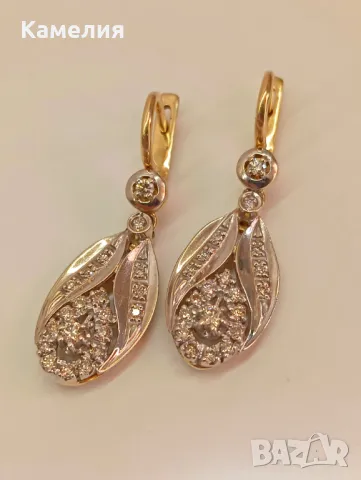 Руско злато , снимка 3 - Обеци - 49421783