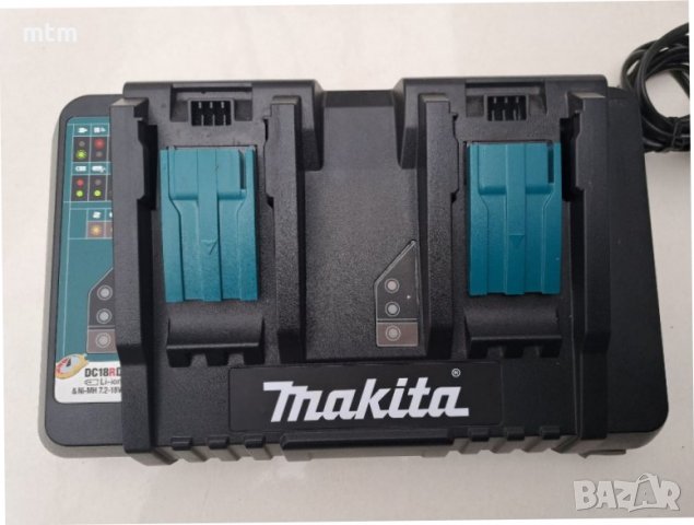 Двойно зарядно за макита , снимка 2 - Винтоверти - 38942496
