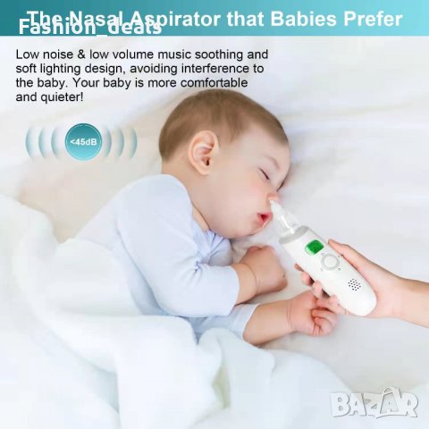 Нов Назален аспиратор за бебета, малки деца Почистване на носа сополи, снимка 7 - Други - 35955365