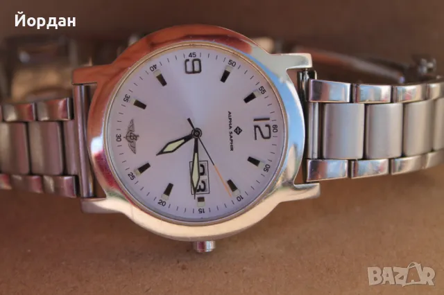 Мъжки ръчен часовник ''Alpha Saphir'' , снимка 8 - Мъжки - 50024664