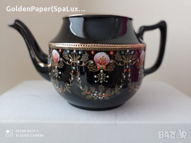 Чайник керамика Английски, снимка 3 - Други ценни предмети - 34619590