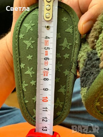 Бебешки високи пантофи 9-12 месеца, снимка 6 - Бебешки обувки - 39941915