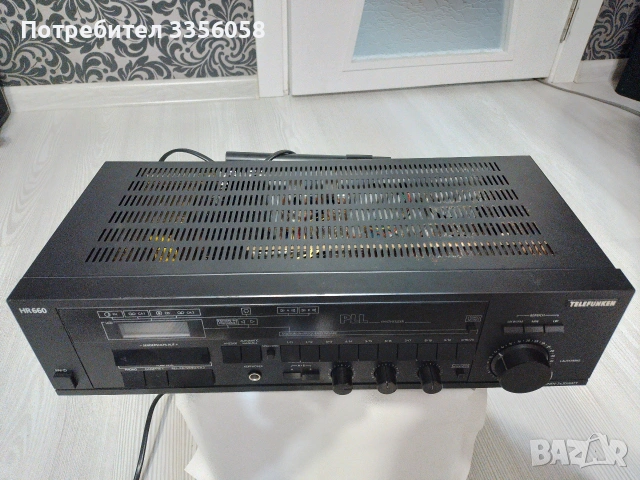Усилвател TELEFUNKEN HR660, снимка 2 - Ресийвъри, усилватели, смесителни пултове - 53624070