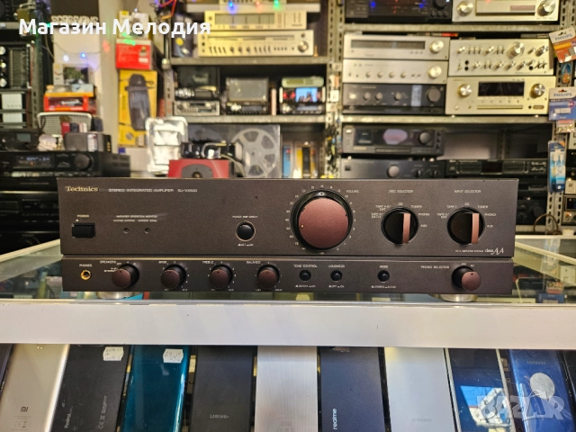 Усилвател Technics SU-VX500 Две по 100 вата. В перфектно техническо и много добро визуално състояние