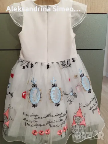 Рокля Contrast , снимка 2 - Детски рокли и поли - 50283074