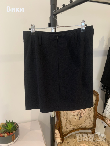 Елегантна пола в черно М размер, снимка 15 - Поли - 44779450