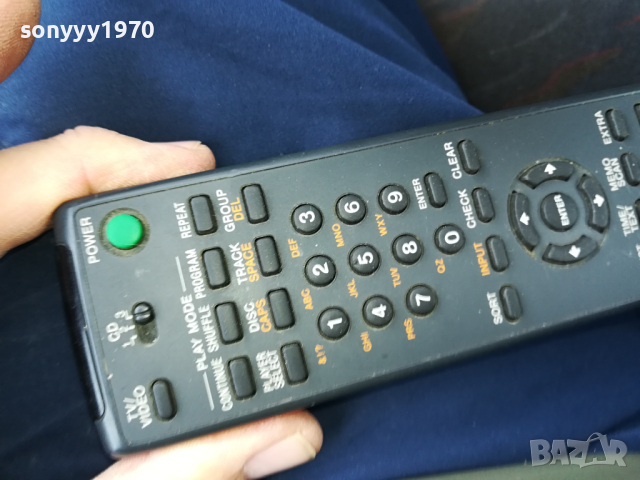 *SONY CD REMOTE CONTROL-ВНОС SWISS 1503241640, снимка 5 - Ресийвъри, усилватели, смесителни пултове - 44780105