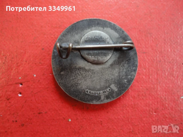 Сребърен знак значка с емайл , снимка 8 - Колекции - 51367456