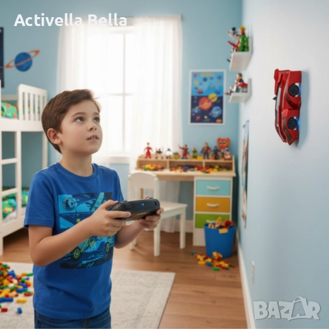 Антигравитационна каскадьорска кола – кара по стени, таван и под Stunt Car 360°, снимка 3 - Коли, камиони, мотори, писти - 52582875