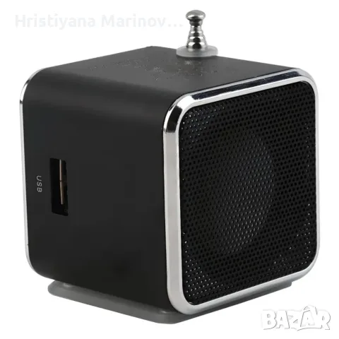 Преносима Bluetooth колонка с FM радио и LED дисплей, снимка 2 - Bluetooth тонколони - 56047307