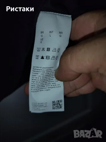 Мъжки суетър с цип Hugo boss, снимка 5 - Суичъри - 56261661