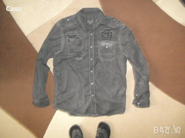Ризи CAMEL, CAMP DAVID  мъжки,ХЛ, снимка 6 - Ризи - 52417783