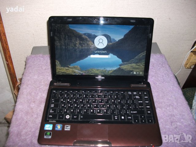 135.Продавам лаптоп  TOSHIBA  SATELLITE L730-A193.Дисплей 13,3 ” ( HD 1366 x 768), CPU: Intel  Core , снимка 1 - Лаптопи за дома - 41958620