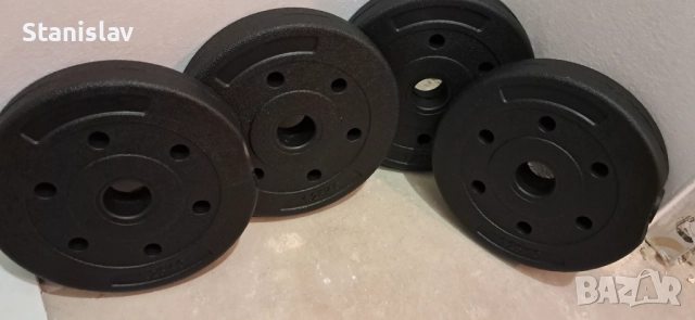 Тежести за дъмбели, снимка 4 - Фитнес уреди - 51481985