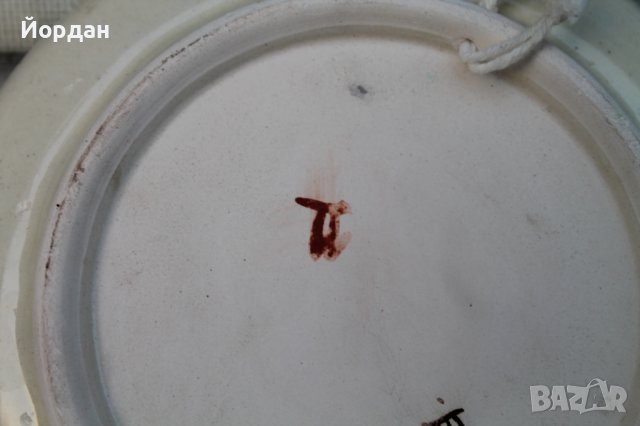 Керамична чиния за стена -Изник, снимка 7 - Колекции - 38629024