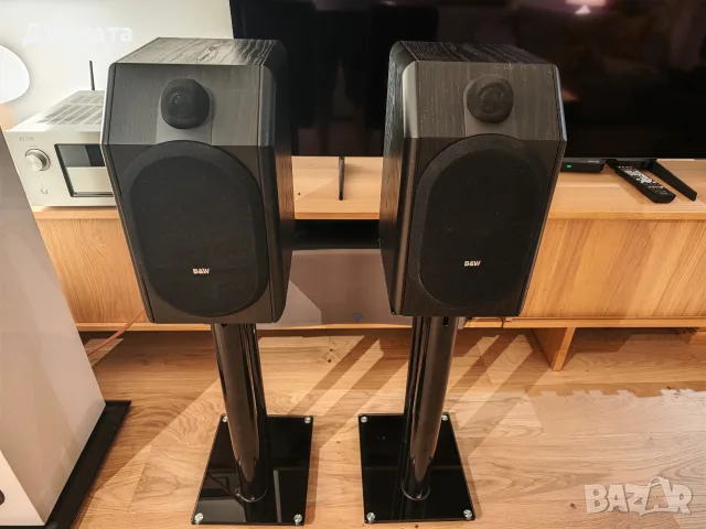 Продавам едни от известните и награждавани букшелф колони на Bower's & Wilkins CDM1 , заедно със сто, снимка 10 - Тонколони - 56169378