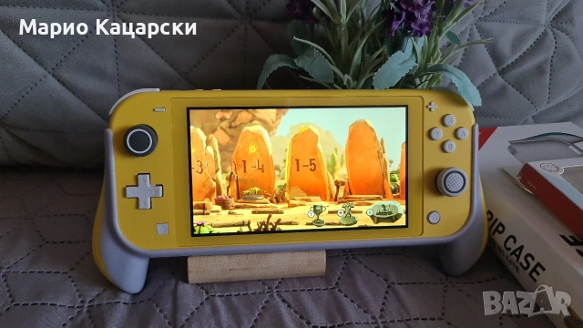 Nintendo switch lite като нова с подарък , снимка 16 - Nintendo конзоли - 53855792