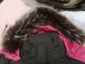 Дамско зимно яке с качулка естествена кожа, Authentic, 44 размер, XL, снимка 11