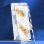 Honor 400 Pro / 200 Pro / 200 / 90 / 50 / 3D ЦЯЛО ЛЕПИЛО Извит стъклен протектор за екран, снимка 6