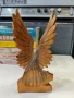 Дървена статуетка Орел и змия, снимка 4
