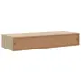 vidaXL Стенни рафтове с чекмеджета, 2 бр, дъб, 60x23,5x10 см, МДФ, снимка 9