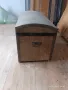 Стар дървен сандък-2 броя, снимка 2
