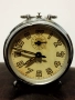 Стар механичен будилник, настолен часовник, снимка 1