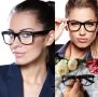 Дамски очила правоъгълни Vintage дизайн стъкла без диоптър защитаUV400, снимка 1 - Слънчеви и диоптрични очила - 27923277