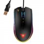 Мишка Геймърска Оптична USB Gamdias Zeus P2 Черна, 16000DPI 8Btns RGB Gaming mouse, снимка 1 - Клавиатури и мишки - 35781518