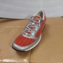 сникърси NIB ARMANI SPORT SILVER LEATHER RED MESH LACE UP INFINITYномер 42 , снимка 12