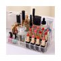 1758 Акрилен настолен органайзер за червила и лакове с 16 отделения, снимка 1