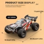 ZNLYRION 4WD RC CAR КОЛА с дистанционно, снимка 4
