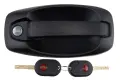 Външна дръжка за задна врата, Fiat Fiorino, Qubo, Nemo, Bipper, черна, снимка 3