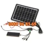 Соларен панел 15W с USB, накрайници за зареждане на телефони, батерии, снимка 2