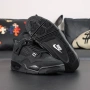 Обувки Air Jordan 4 Black Cat, Джордан 4 Блек Кет, снимка 2