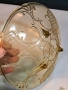 немска стъклена фруктиера от цветно стъкло 28/6, снимка 5