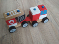 Playtive дървено цветно влакче конструктор, снимка 8