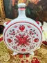 Двустранно декорирана порцеланова бъклица-Hollohaza- Hungary 1970-1980 год., снимка 13