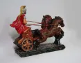 ”Към победата” - надбягване с колесници, скулптура, малка пластика, снимка 4