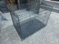 Сгъваема метална клетка за куче, снимка 1