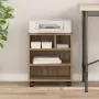 vidaXL Стойка за принтер Дъб артизан 41 x 32 x 48 см, снимка 4