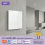 Смарт WiFi стенен ключ за осветление (4-ка) – Alexa / Google, снимка 3