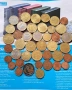 Лот не повтарящи се евро монети , 50 цента , 1 и 2 евро , снимка 2