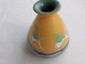 Ваза майолика подписана от автора -1930г, снимка 11
