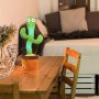 Танцуващ и пеещ кактус Cactus, говореща интерактивна играчка

