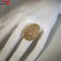 Пръстен с 14К златно покритие 224950, снимка 4