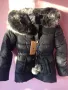  Дамско НОВО зимно яке с качулка от еко пух - XS/S, снимка 4