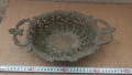 масивна аристократична бронзова фруктиера , снимка 1