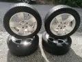 Алиминиеви Джанти 16 цола 5x112 Mercedes Audi+Гуми Hankook 225 50 16 , снимка 1